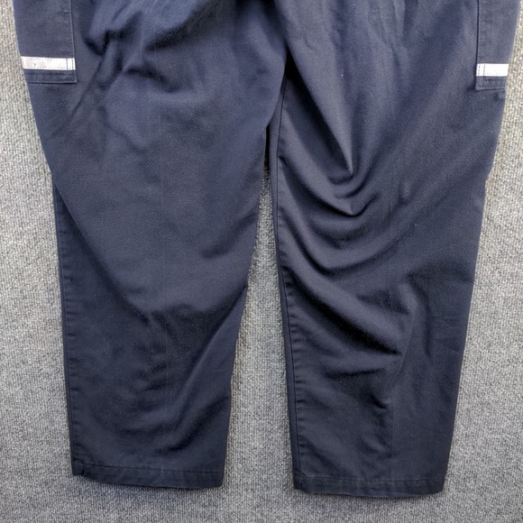 FedEx Stan Herman Men's Reflective Work Pants Blue Size 38Rx31 Uniform - Picture 4 of 10